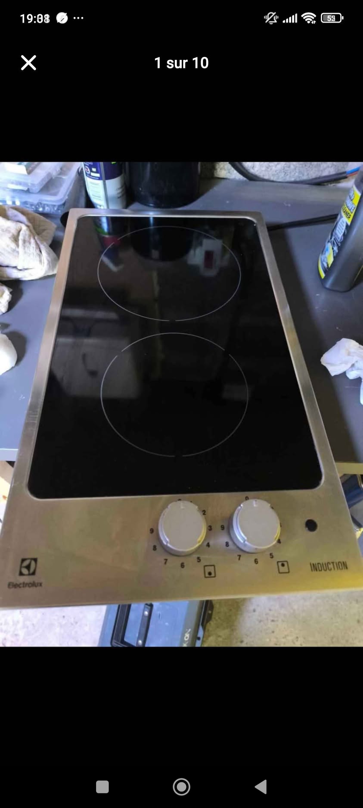 Electrolux Plaque de cuisson encastrable 2 feux Electrolux induction reconditionné - Électroménager - Samy Répare