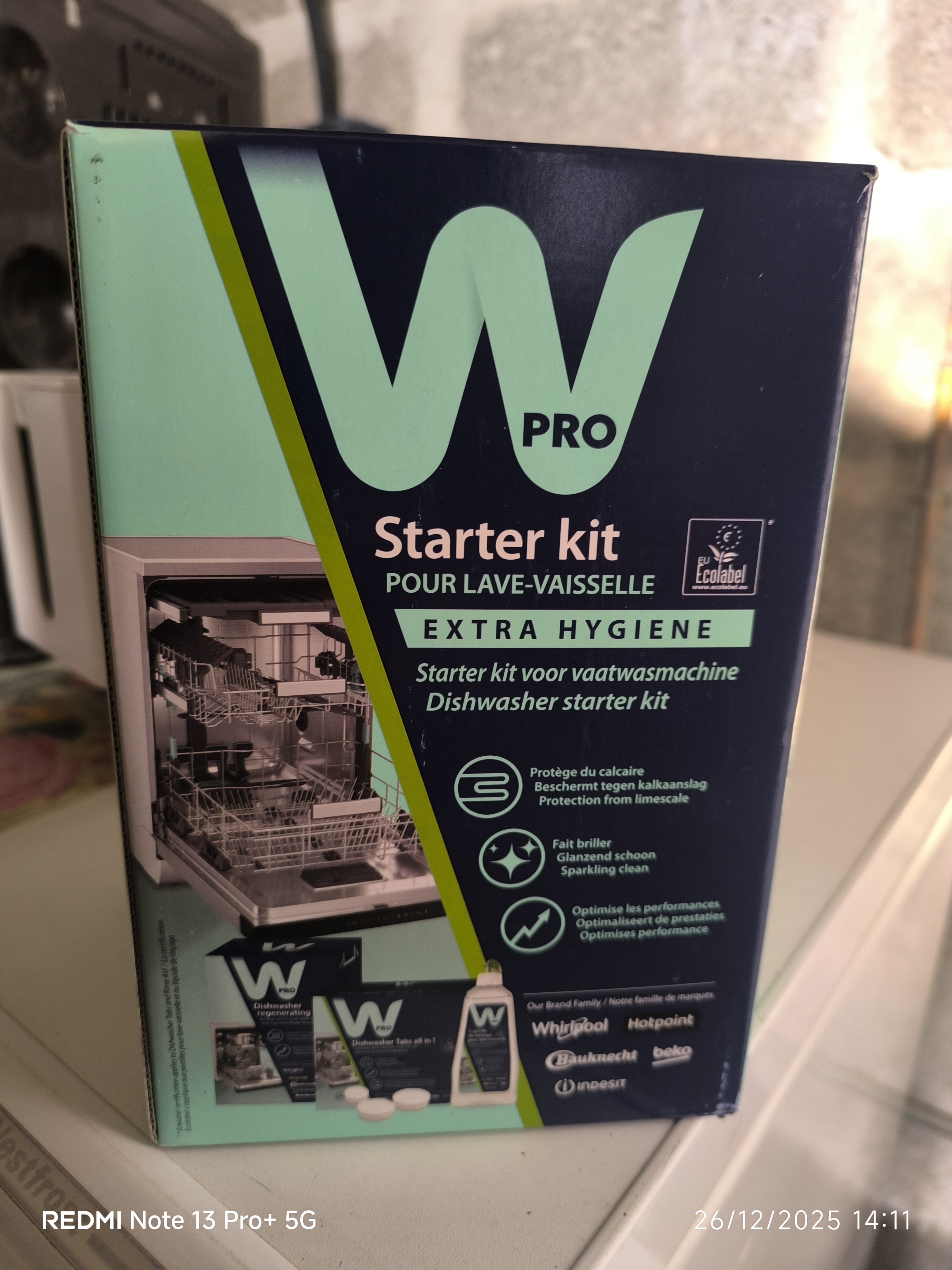 WPRO KIT DE DÉMARRAGE WPRO eco lave vaisselle reconditionné - Électroménager - Samy Répare