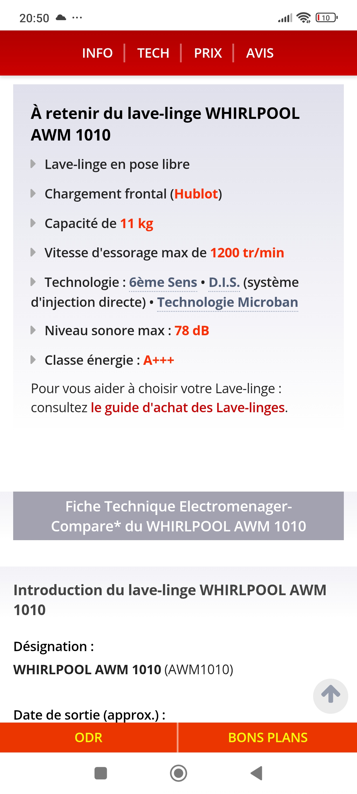 Photo 8 - Whirlpool Lave linge Whirlpool 6eme 11kg semi professionnel reconditionné - Électroménager - Samy Répare dans l'Eure (27)