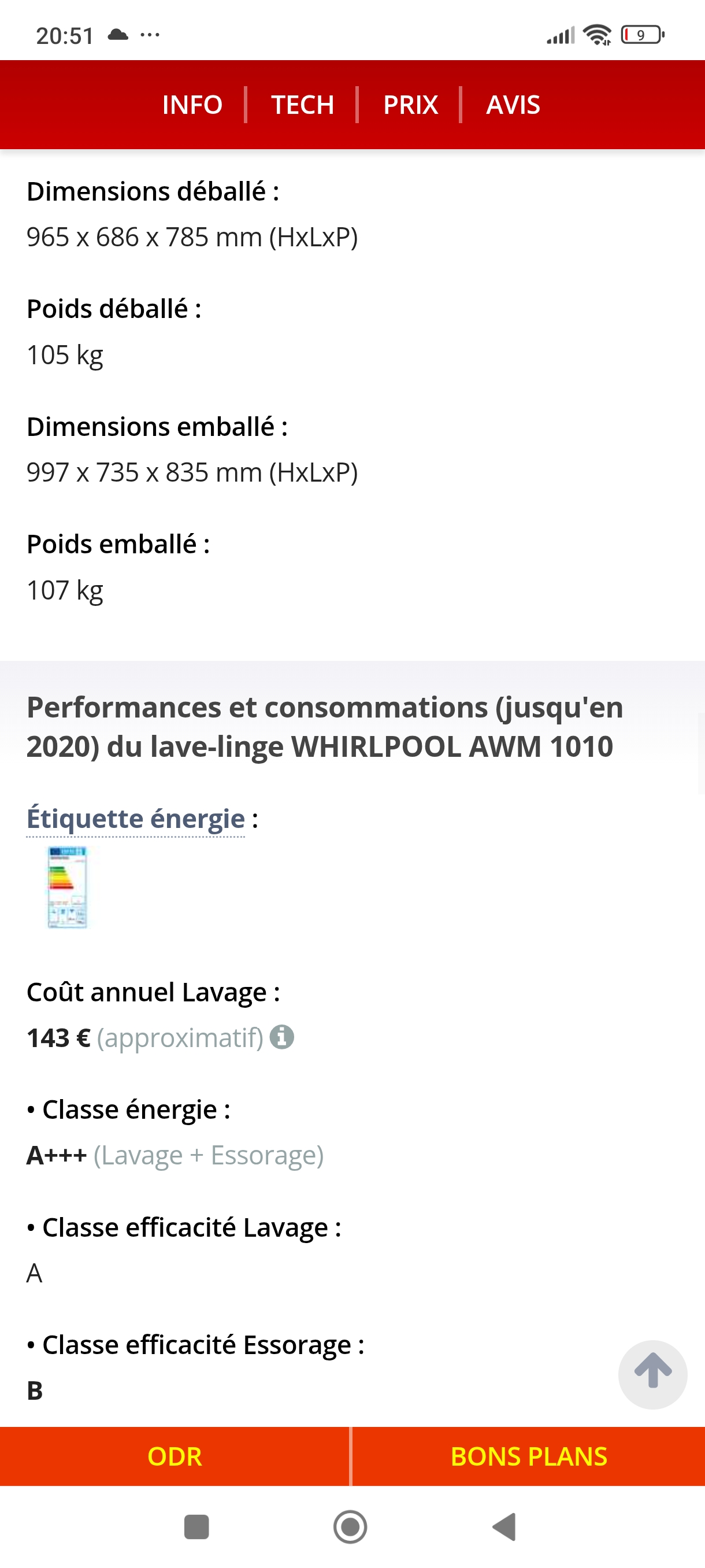 Photo 10 - Whirlpool Lave linge Whirlpool 6eme 11kg semi professionnel reconditionné - Électroménager - Samy Répare dans l'Eure (27)