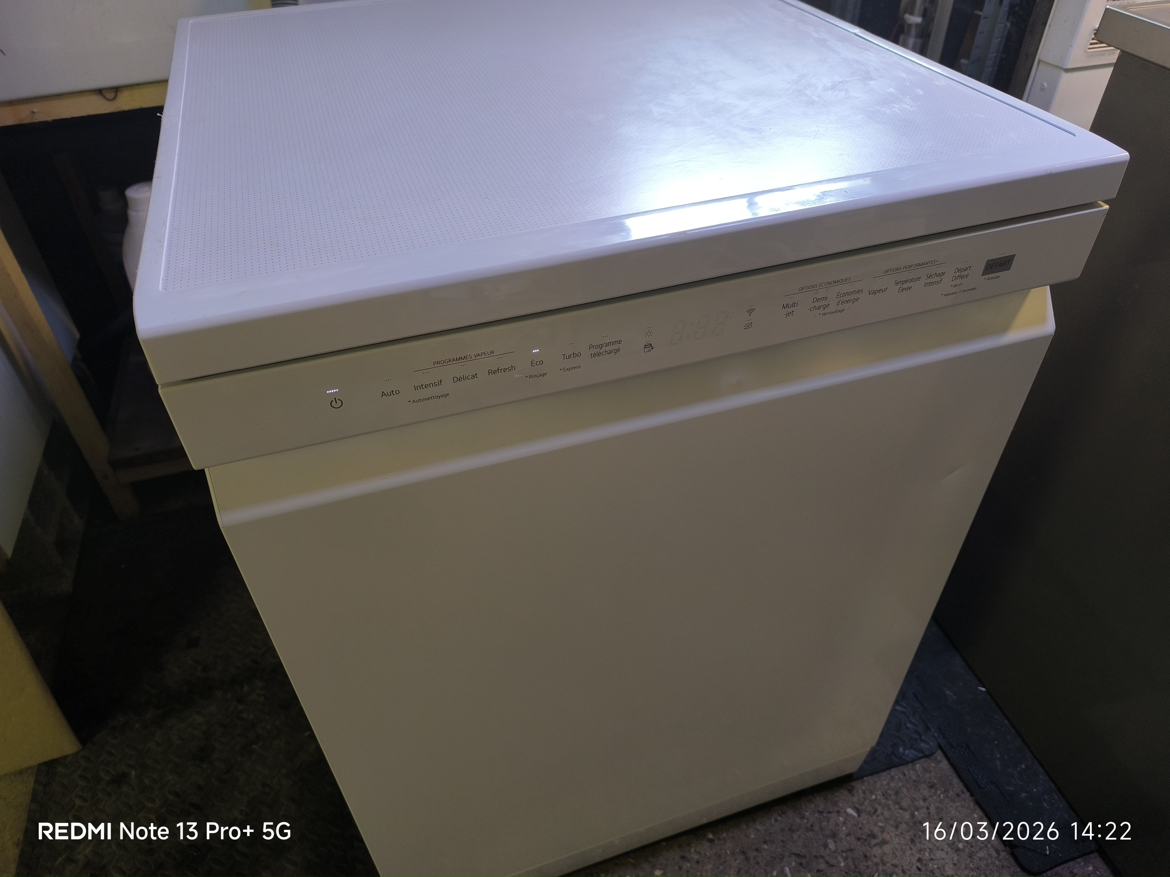 Photo 4 - LG Lave vaisselle LG 14 couverts neuf reconditionné blanc reconditionné - PRODUIT NEUF - Samy Répare dans l'Eure (27)