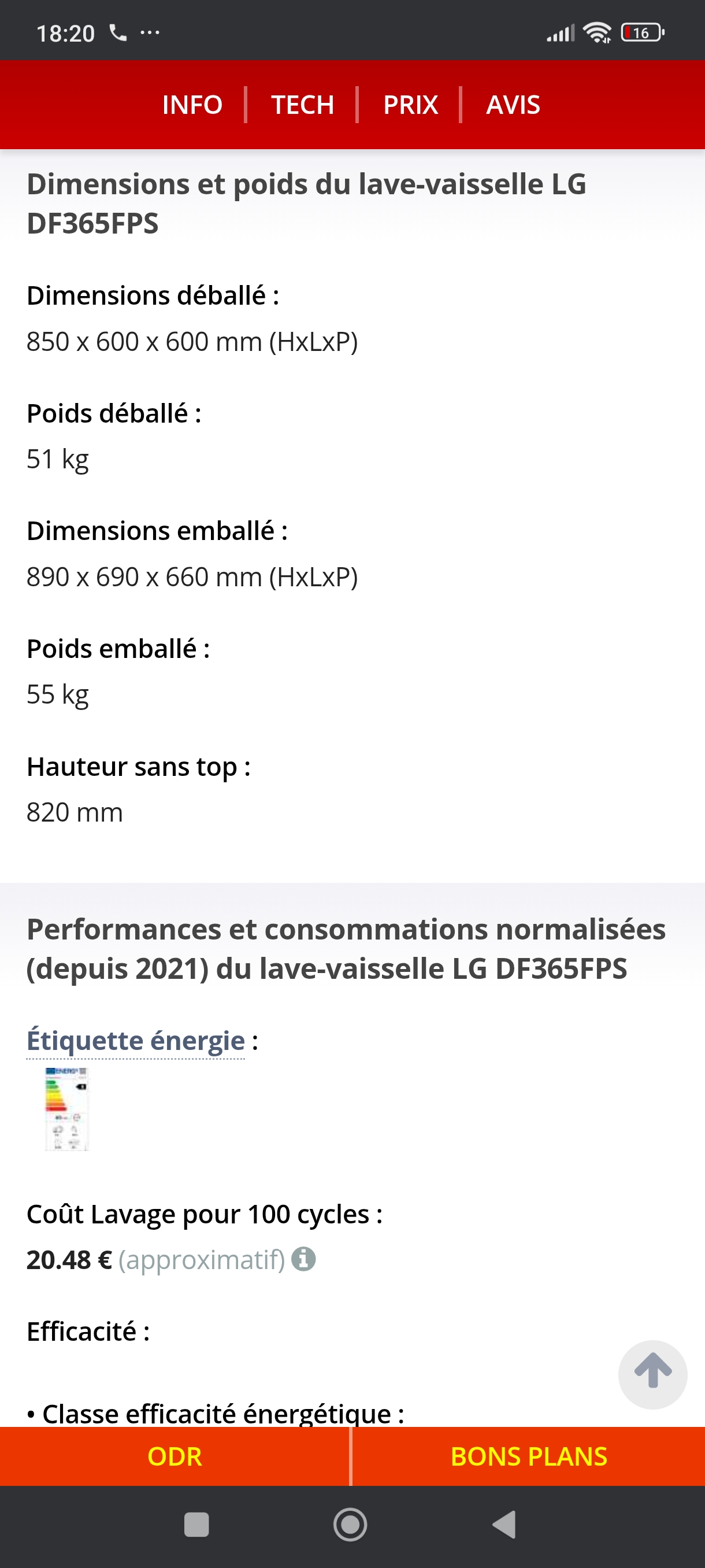 Photo 10 - Lg Lave vaisselle LG 14 couverts neuf reconditionné inox reconditionné - PRODUIT NEUF - Samy Répare dans l'Eure (27)