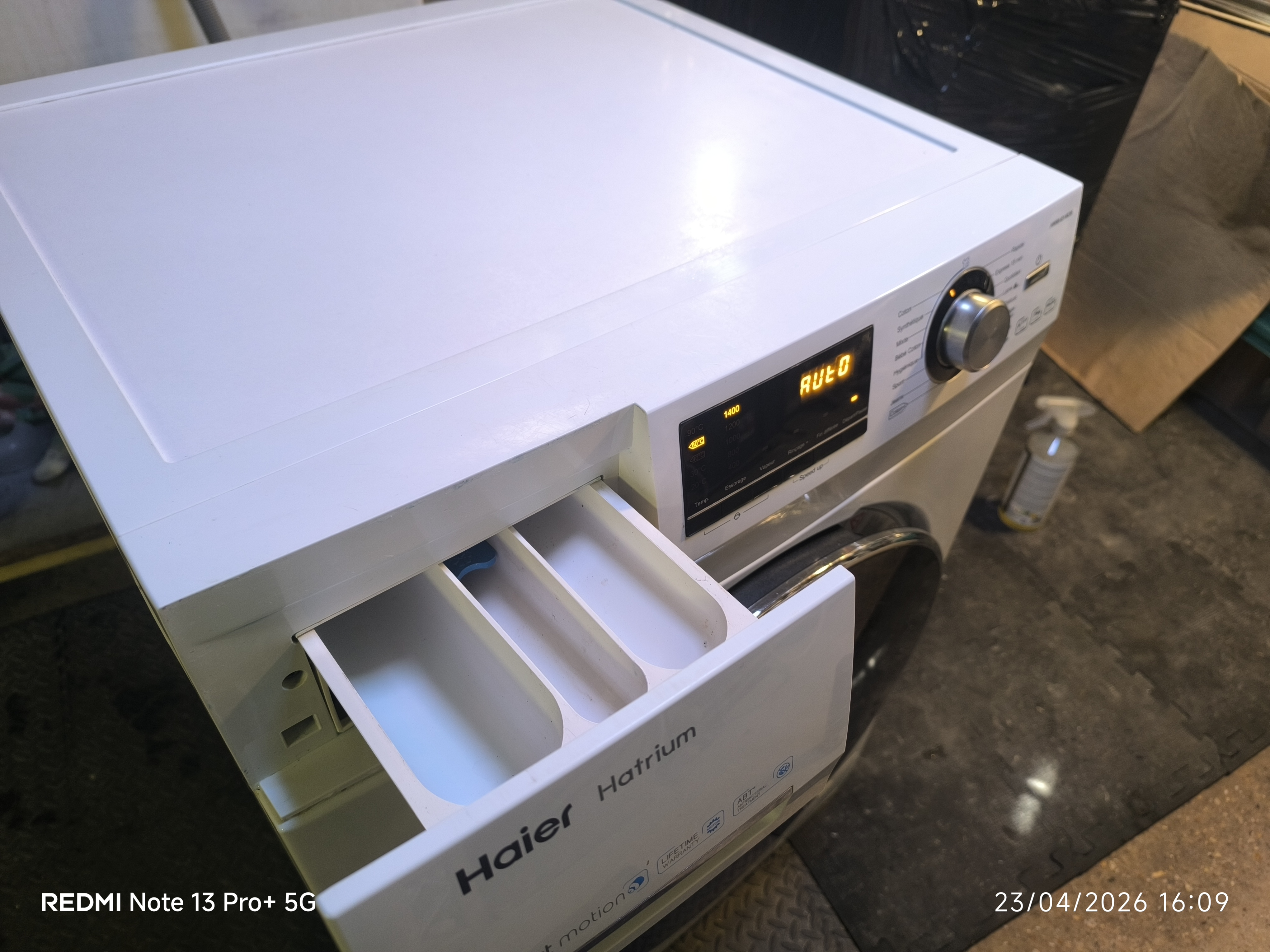 Photo 5 - Haier LAVE linge Haier 9kg reconditionné - Électroménager - Samy Répare dans l'Eure (27)