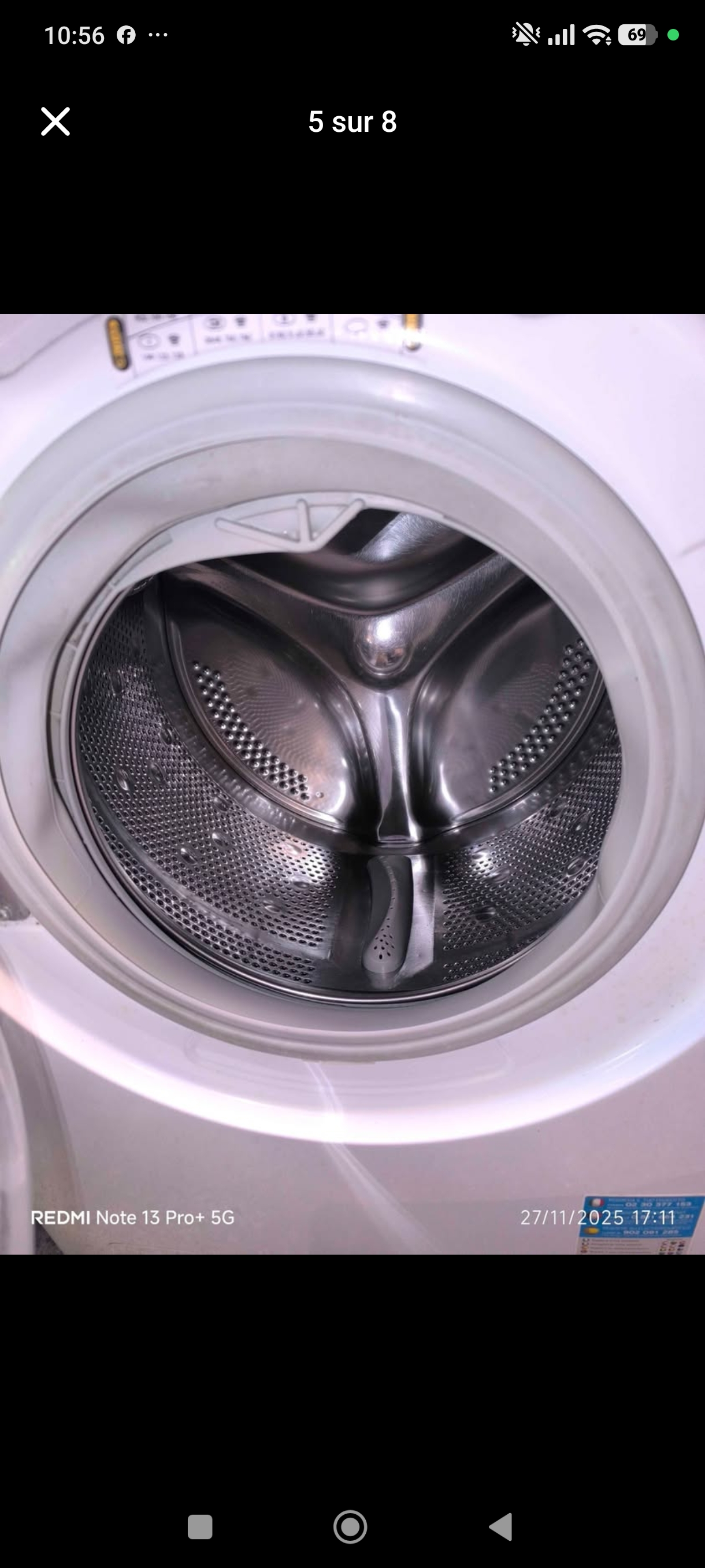 Photo 6 - Candy Lave linge Candy 9kg 1300trs A+++ reconditionné - Électroménager - Samy Répare dans l'Eure (27)