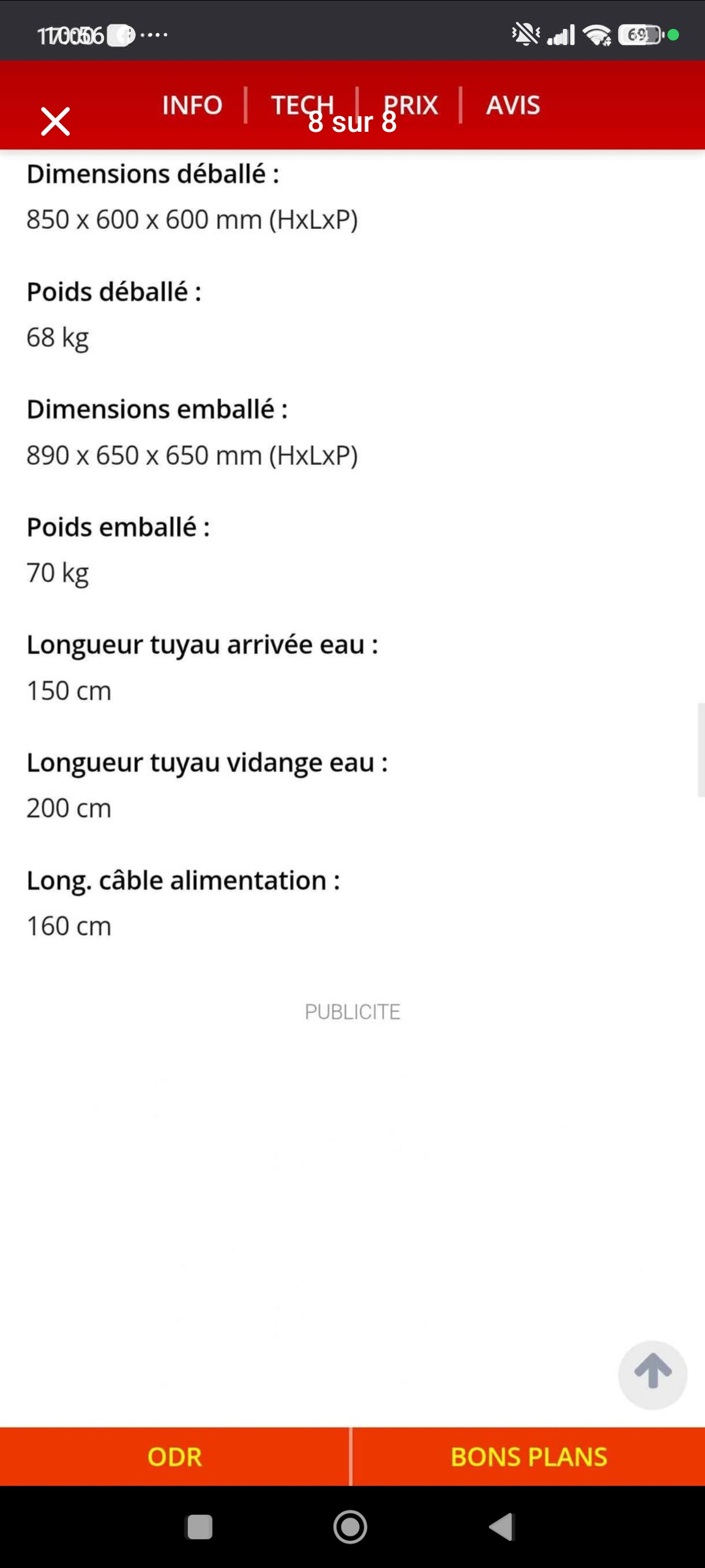 Photo 9 - Candy Lave linge Candy 9kg 1300trs A+++ reconditionné - Électroménager - Samy Répare dans l'Eure (27)