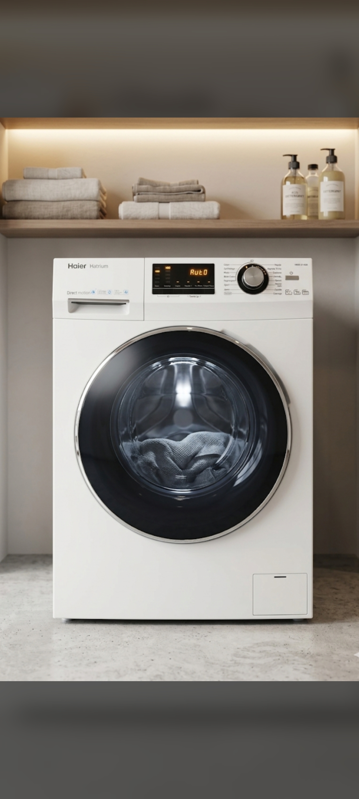 Haier LAVE linge Haier 9kg reconditionné - Électroménager - Samy Répare