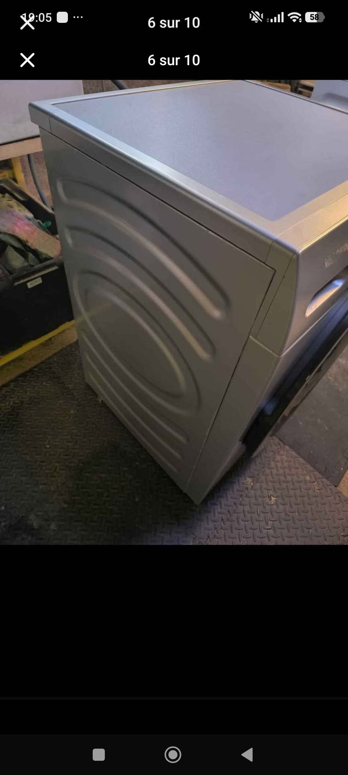 Photo 6 - Valberg  Lave linge Valberg 9kg 1400 trs reconditionné - Électroménager - Samy Répare dans l'Eure (27)