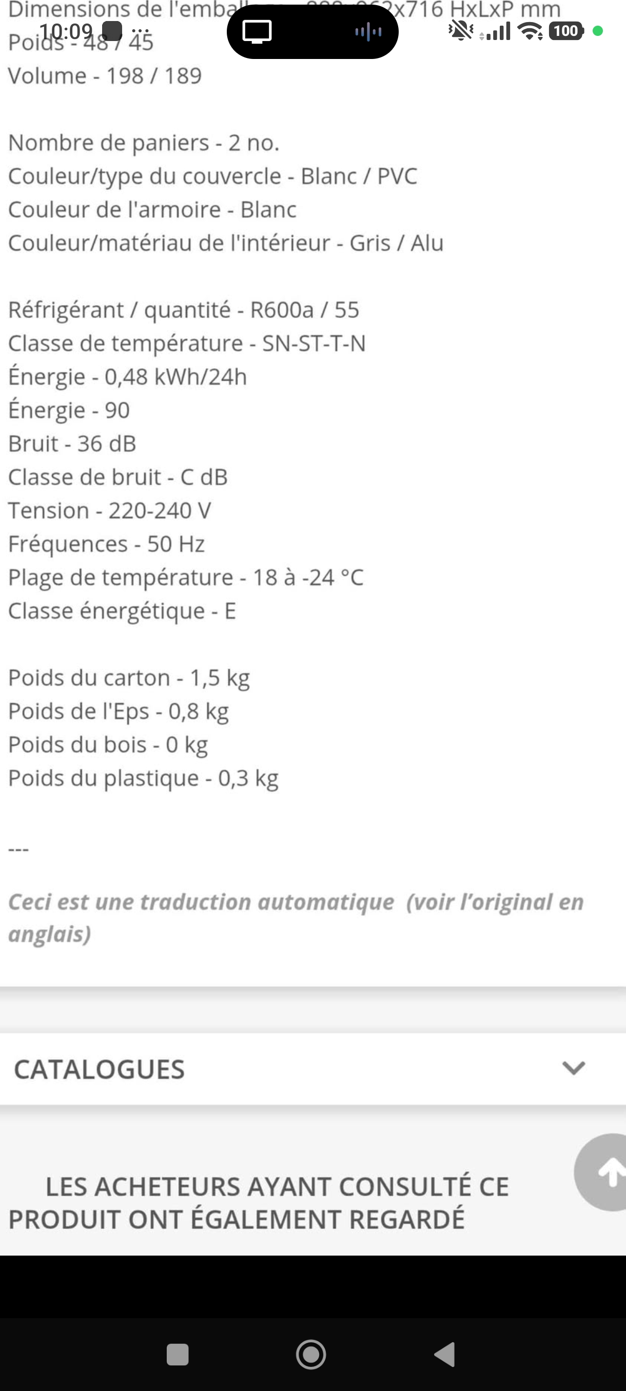 Photo 10 - Vestfrost Congélateur coffre 190l Vestfrost reconditionné - Électroménager - Samy Répare dans l'Eure (27)