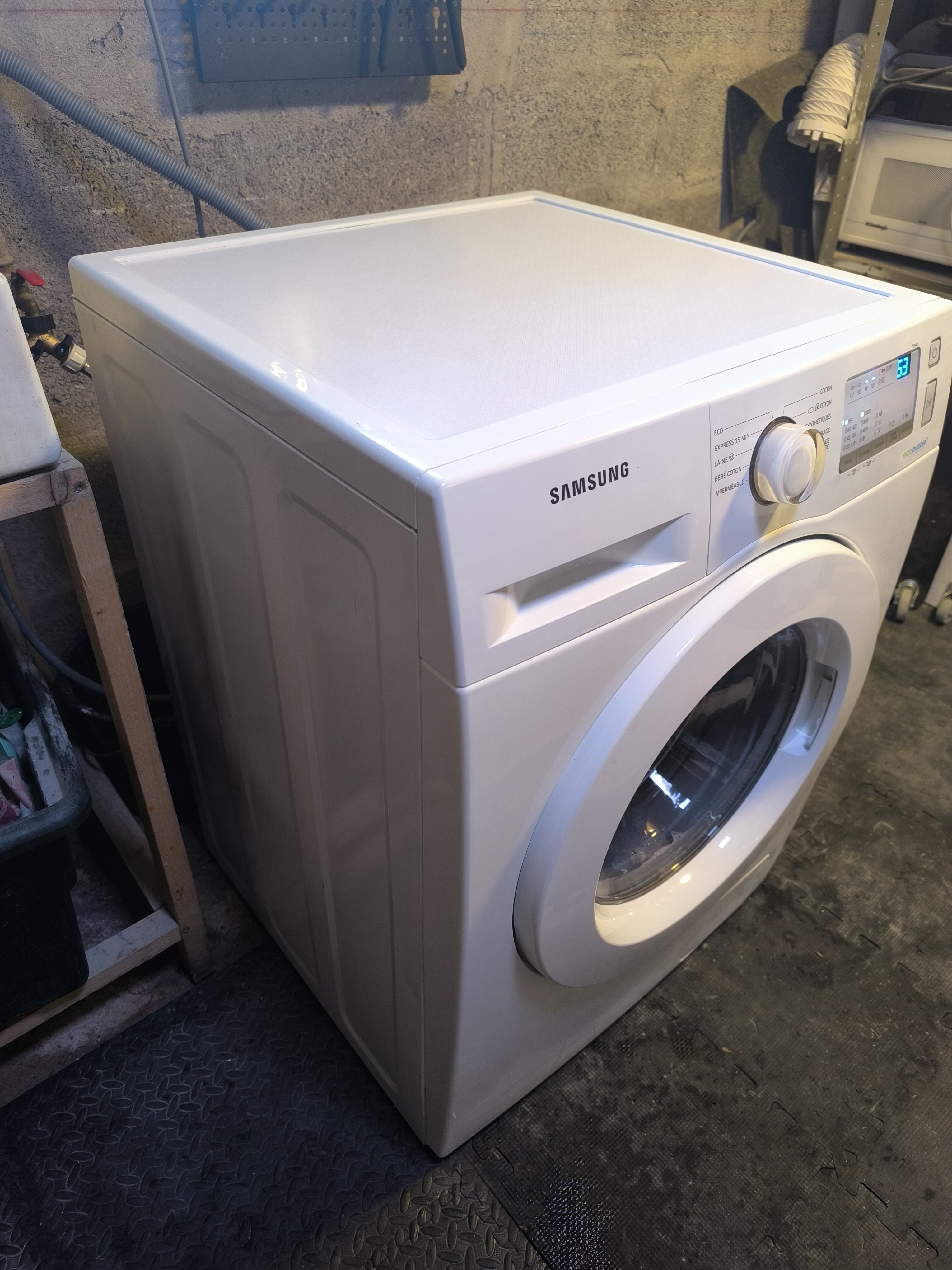 Photo 3 - SAMSUNG LAVE linge SAMSUNG ecco bubble 8,kg 1200trs reconditionné - Électroménager - Samy Répare dans l'Eure (27)