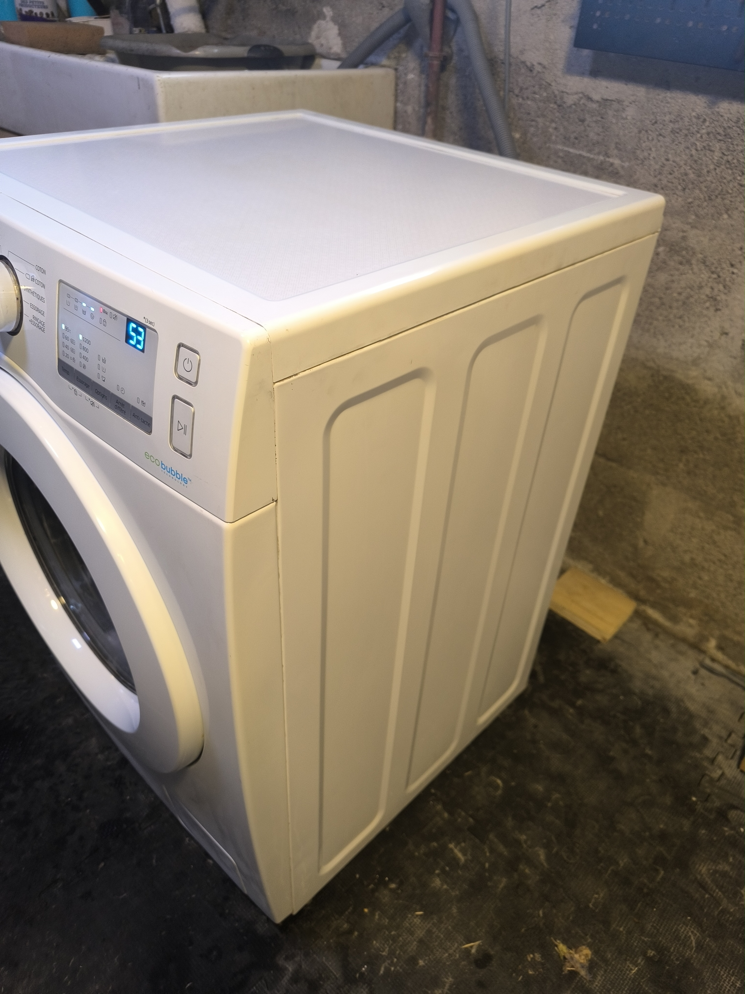 Photo 5 - SAMSUNG LAVE linge SAMSUNG ecco bubble 8,kg 1200trs reconditionné - Électroménager - Samy Répare dans l'Eure (27)