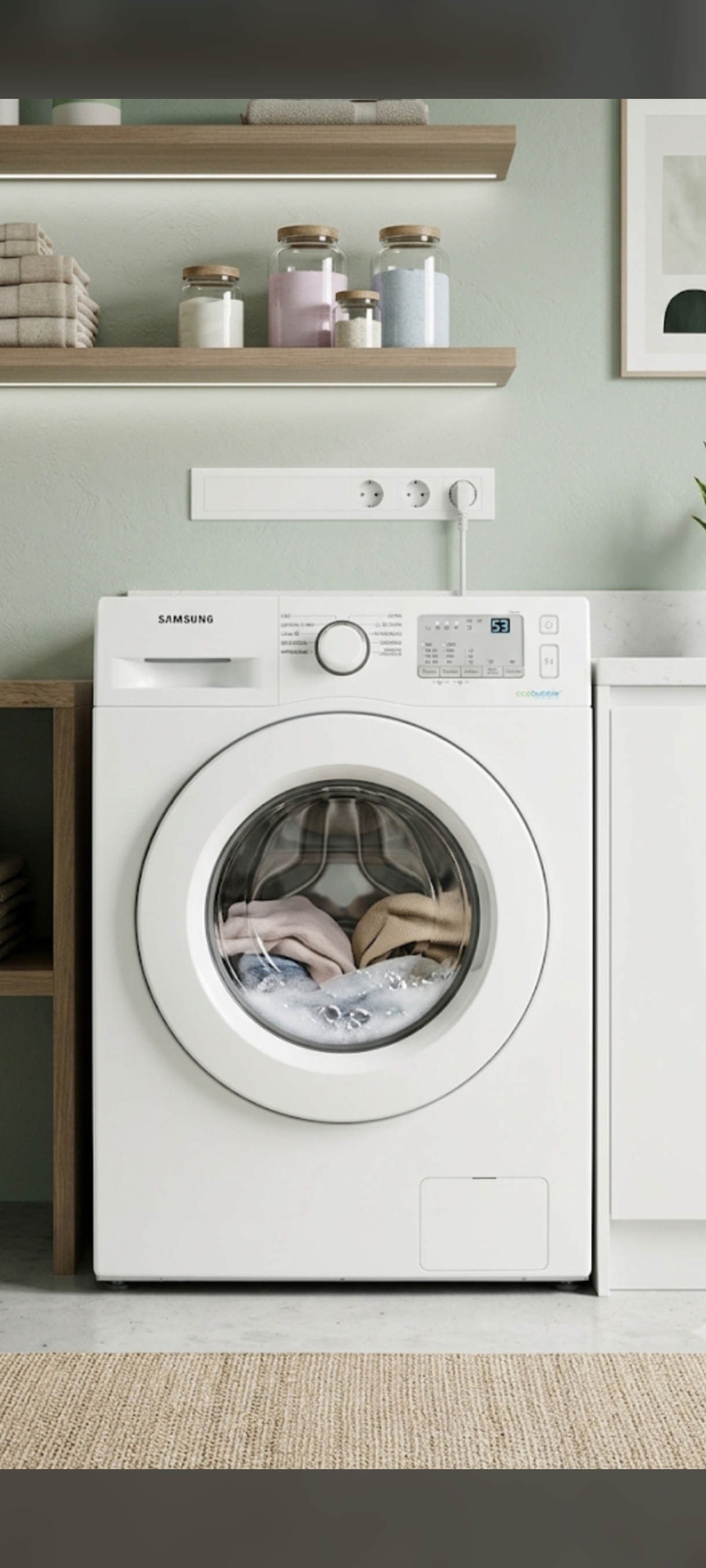 SAMSUNG LAVE linge SAMSUNG ecco bubble 8,kg 1200trs reconditionné - Électroménager - Samy Répare