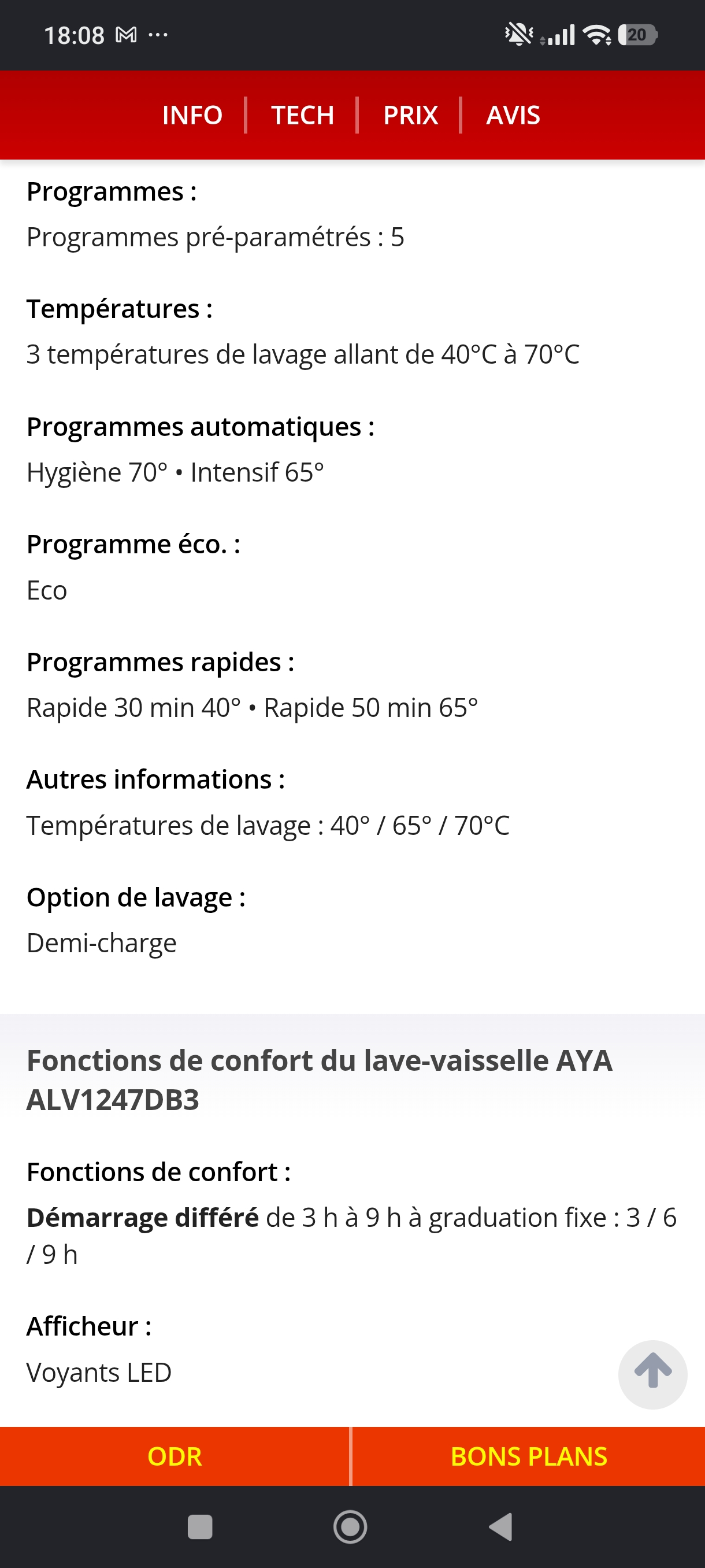 Photo 10 - AYA Lave vaisselle AYA 12 couverts reconditionné - Électroménager - Samy Répare dans l'Eure (27)