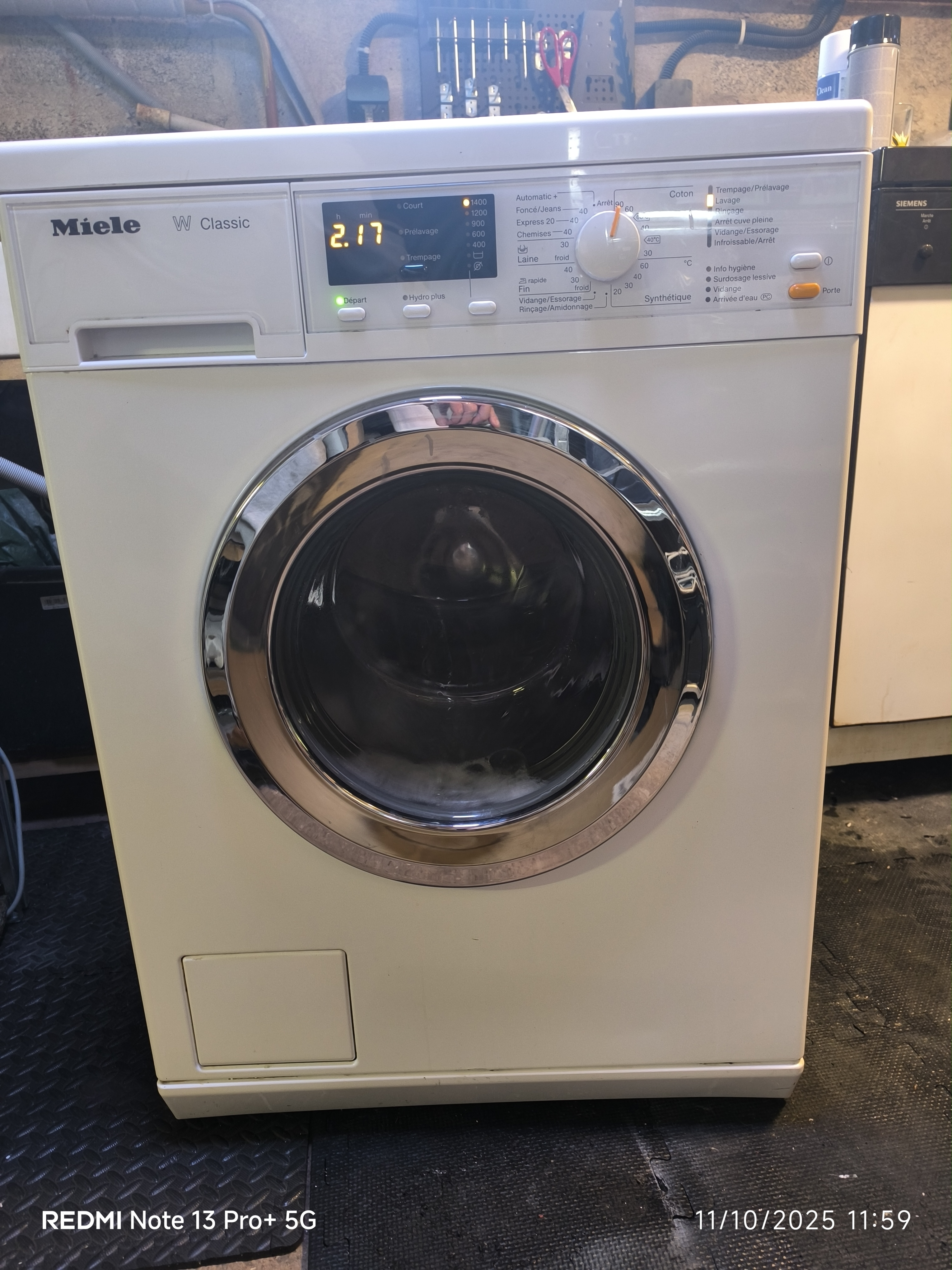 MIELE LAVE LINGE MIELE 7KG 1400TRS A++ reconditionné - Électroménager - Samy Répare