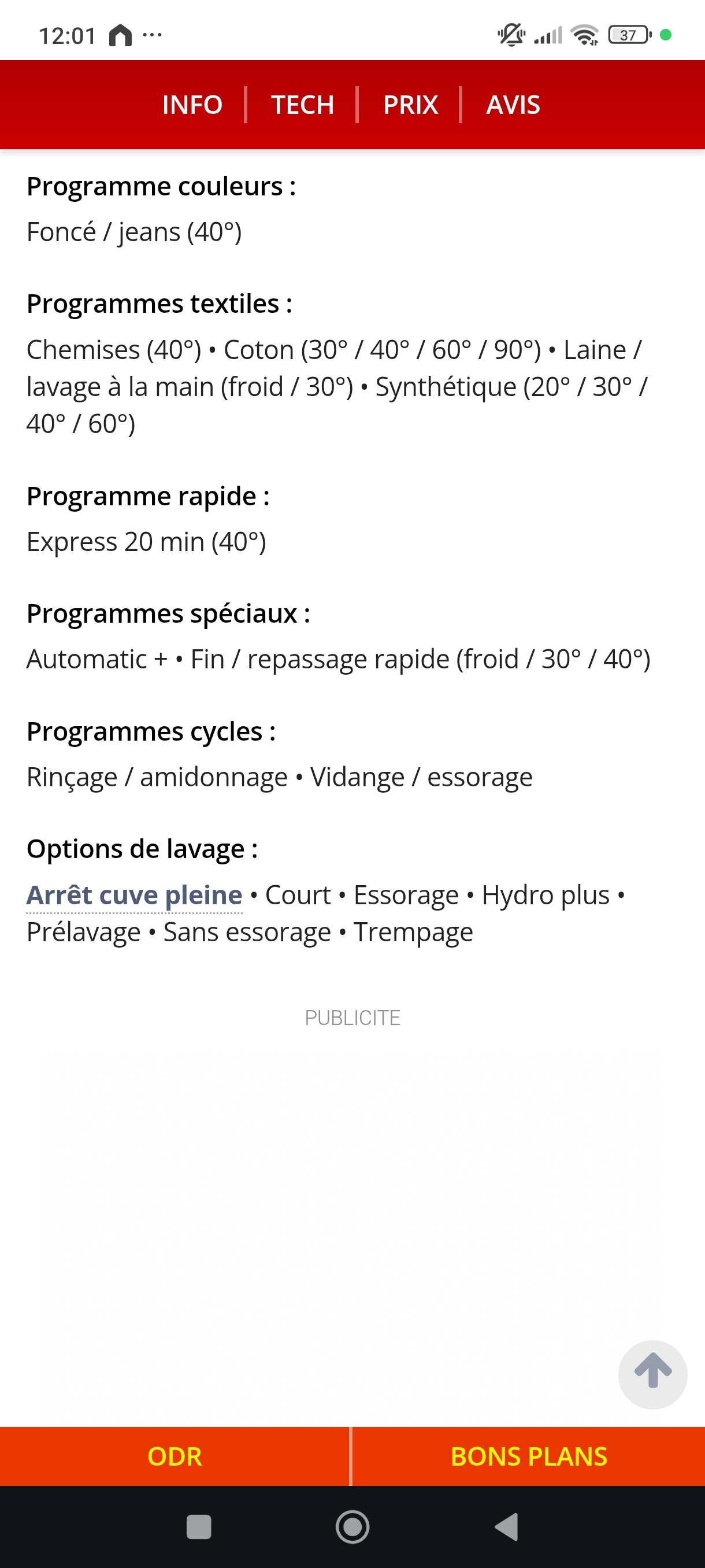 Photo 9 - MIELE LAVE LINGE MIELE 7KG 1400TRS A++ reconditionné - Électroménager - Samy Répare dans l'Eure (27)
