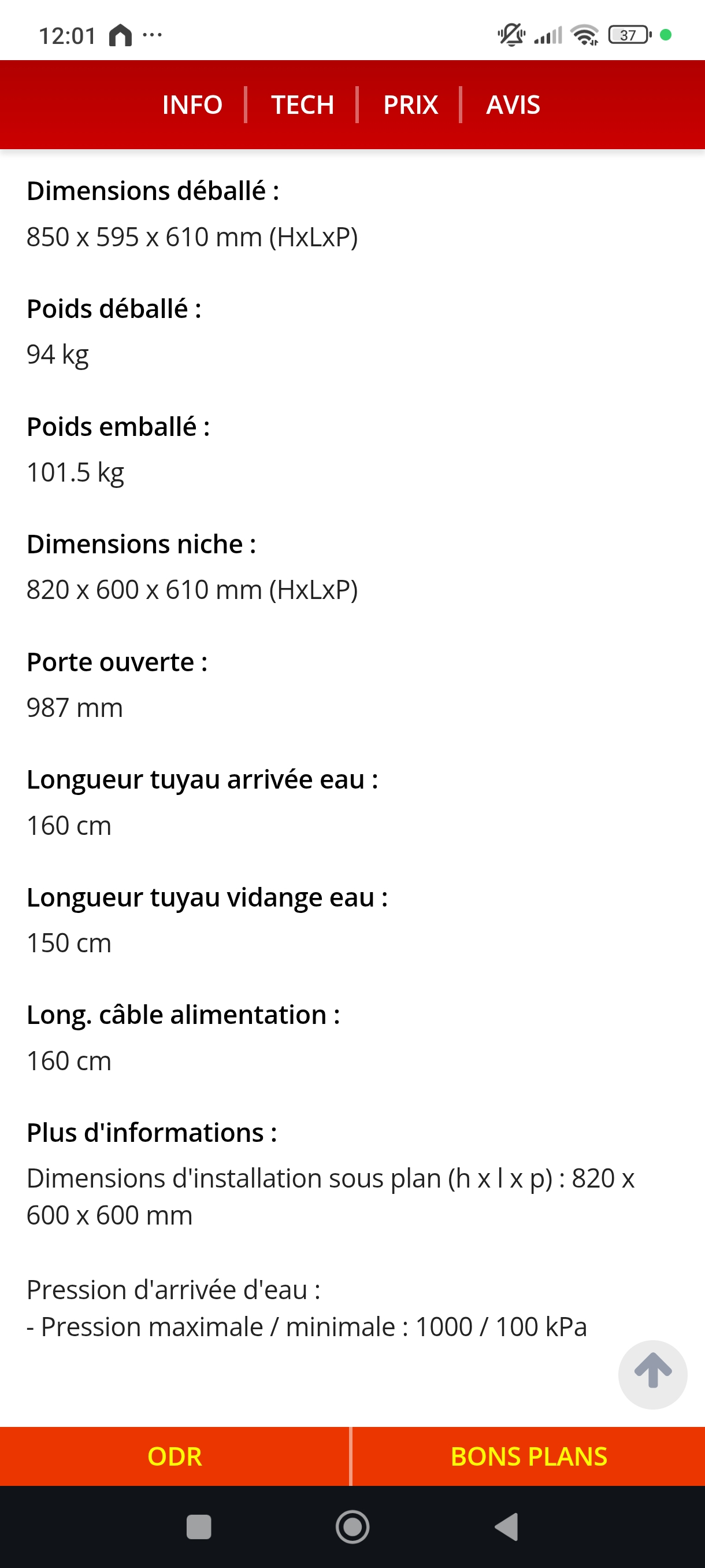 Photo 10 - MIELE LAVE LINGE MIELE 7KG 1400TRS A++ reconditionné - Électroménager - Samy Répare dans l'Eure (27)